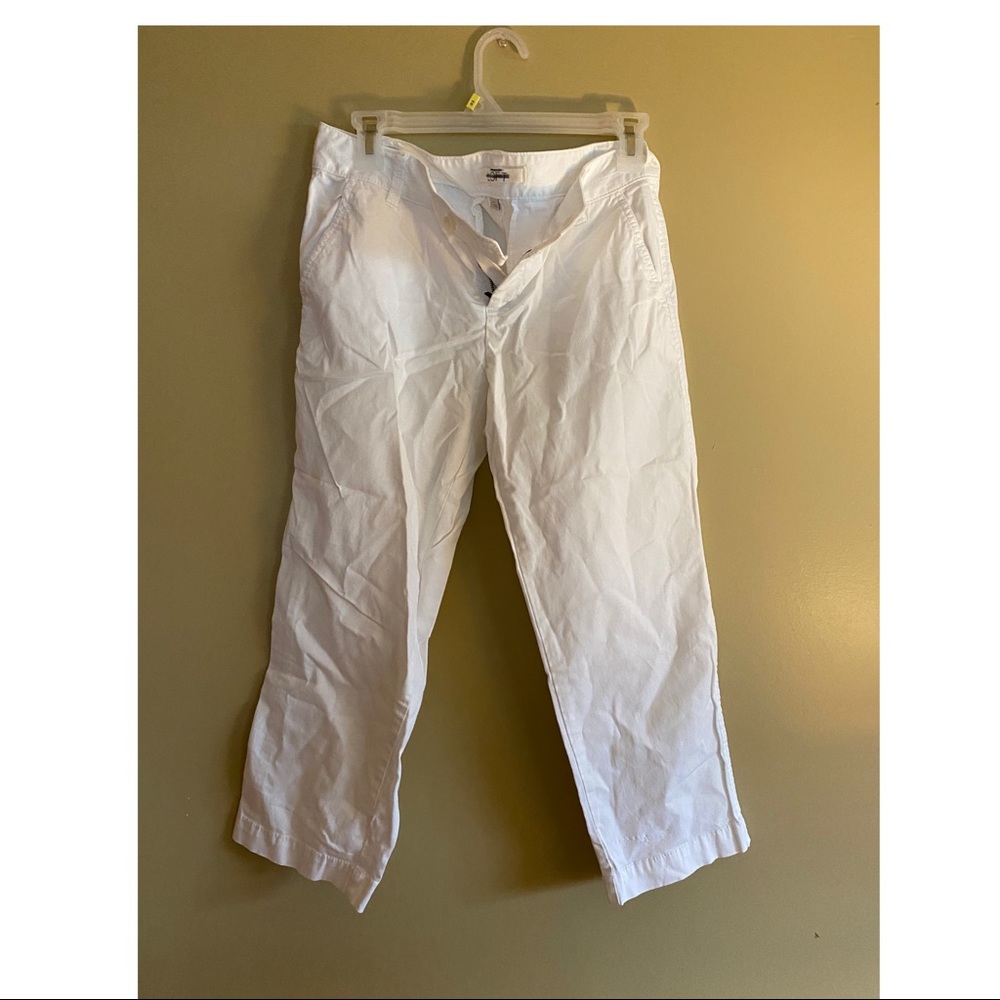 LOFT white Dress pants/Capri pants